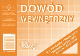 Druk offsetowy Dowód wewnętrzny A6 50k. Michalczyk i Prokop (K-13)