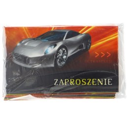 Zaproszenie Merigraf Duże Auto moto (5902221807008)