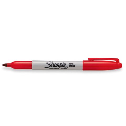 Marker permanentny Paper Mate, czerwony okrągła końcówka Marker permanentny Paper Mate, czerwony okrągła końcówka