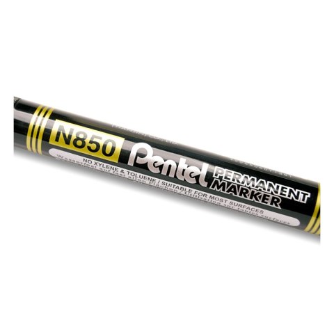 Marker permanentny Pentel, czarny 1,5mm okrągła końcówka (N850) Marker permanentny Pentel, czarny 1,5mm okrągła końcówka (N850)
