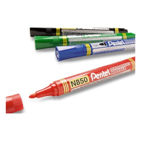 Marker permanentny Pentel, czarny 1,5mm okrągła końcówka (N850) Marker permanentny Pentel, czarny 1,5mm okrągła końcówka (N850)