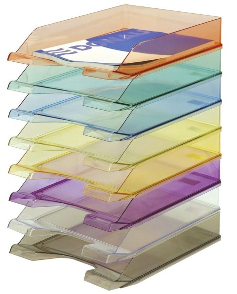 Szuflada na dokumenty czerwony polistyren PS [mm:] 254x60x 346 Donau (7470001PL-04)