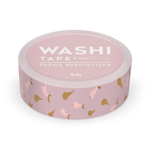 Taśma ozdobna taśma samoprzylepna CUTE GIRL 15x5 [mm x m] mix Interdruk (5902277303837)