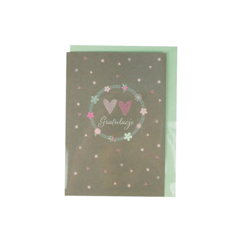 Kartka składana KARNET SLUBNY [mm:] 138x185 Rexus