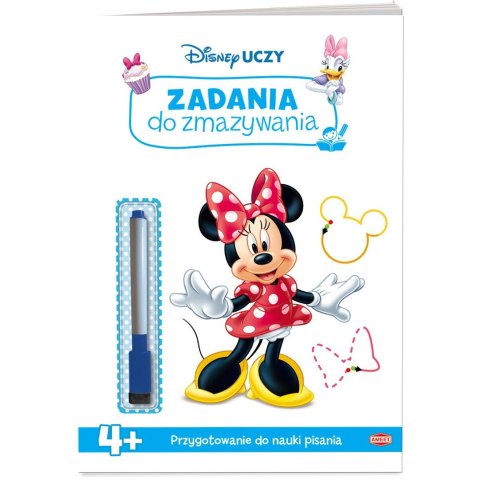 Książka dla dzieci Ameet Disney Uczy. Minnie. Zadania do zmazywania