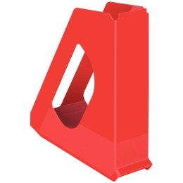 Pojemnik na dokumenty pionowy Vivida Europost A4 czerwony plastik [mm:] 72x256x 260 Esselte (623935)