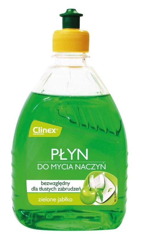 Płyn do mycia naczyń Clinex zielone jabłko 500 ml (CL77719)