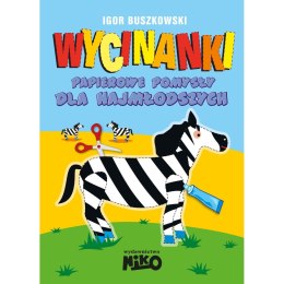 Książeczka edukacyjna Wycinanki dla dzieci Niko