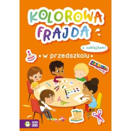 Książeczka edukacyjna Zielona Sowa Kolorowa frajda. W przedszkolu