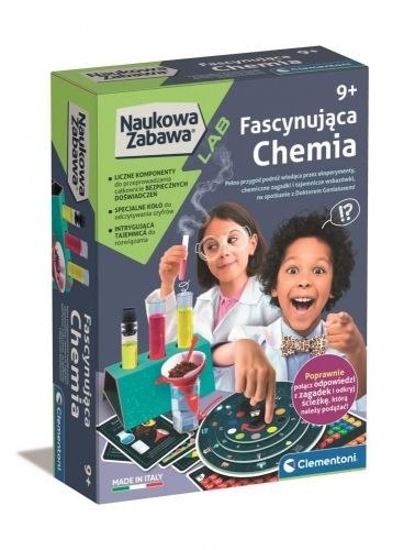 Zestaw kreatywny dla dzieci Clementoni Naukowa Zabawa fascynująca chemia (50699)