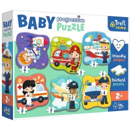 Puzzle Trefl baby Zawody i pojazdy (44001)