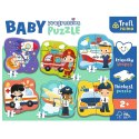 Puzzle Trefl baby Zawody i pojazdy (44001)