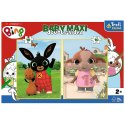 Puzzle Trefl świnka Peppa Baby MAXI 2x10 Królik Bingy 20 el. (43002)