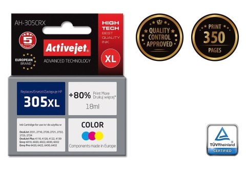Tusz (cartridge) alternatywny Activejet HP 305XL 3YM63AE mix 18ml (EXPACJAHP0333) Tusz (cartridge) alternatywny Activejet HP 305XL 3YM63AE mix 18ml (EXPACJAHP0333)