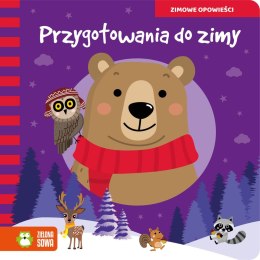 Książeczka edukacyjna Zielona Sowa Zimowe opowieści. Przygotowania do zimy