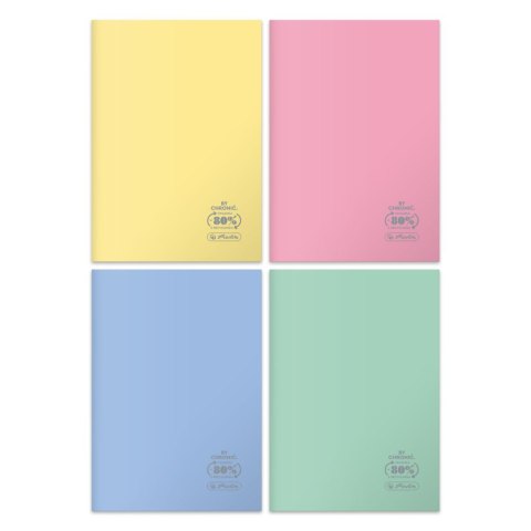 Zeszyt Herlitz Colors ECO B5 60k. krata (9565284) Zeszyt Herlitz Colors ECO B5 60k. krata (9565284)