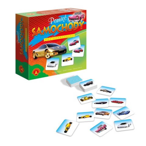 Gra edukacyjna Alexander pamięć samochody memory (5906018005752) Gra edukacyjna Alexander pamięć samochody memory (5906018005752)
