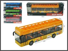 Autobus 15cm z napędem 4-kolory Hipo (HX147)