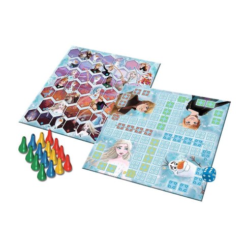 Gra planszowa Trefl Frozen 2 Gra 2w1 Chińczyk i Węże i drabiny Kraina Lodu 2 (02068) Gra planszowa Trefl Frozen 2 Gra 2w1 Chińczyk i Węże i drabiny Kraina Lodu 2 (02068)