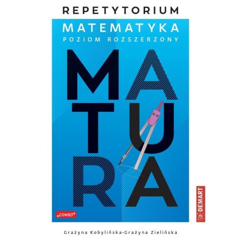 Książeczka edukacyjna Repetytorium do matematyki + arkusz egz. 2023 Demart