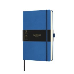 Notes Herlitz Castelli Aquarela Blue Sea krata (9577917)