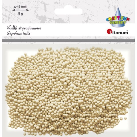Ozdoba styropianowa Craft-Fun Series kulki Titanum (5mm/8g/X111)