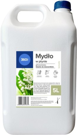 Mydło w płynie Konwalia 5000ml 360 Pro