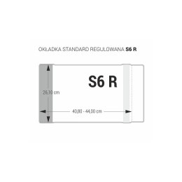 Okładka S6-261 [mm:] 261x408-440 Biurfol (OZK-52)