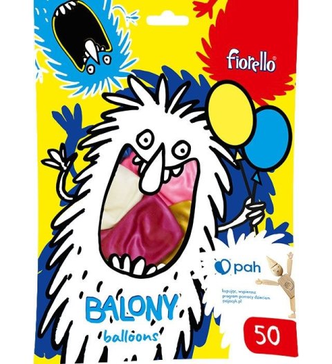 Balon gumowy Fiorello metal mix 12cal (170-2636)