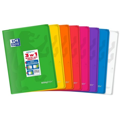 Zeszyt Oxford EASYBOOK A4 60k. 90g krata (400146695) Zeszyt Oxford EASYBOOK A4 60k. 90g krata (400146695)