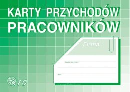 Druk offsetowy Karta przychodów pracowników A5 32k. Michalczyk i Prokop (K-10)