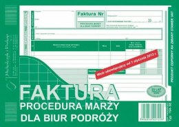 Druk samokopiujący Faktura Procedura marży dla biur podróży A5 80k. Michalczyk i Prokop (194-3E)