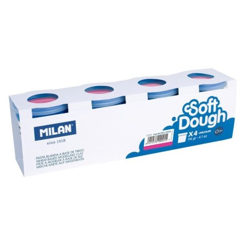 Ciastolina Milan 1 kol. różowa 116g (9135113304) Ciastolina Milan 1 kol. różowa 116g (9135113304)