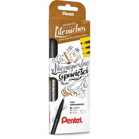 Flamaster Pentel 3 kol. (SESP15-ST3ANSPPL) Flamaster Pentel 3 kol. (SESP15-ST3ANSPPL)
