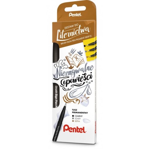 Flamaster Pentel 3 kol. (SESP15-ST3ANSPPL) Flamaster Pentel 3 kol. (SESP15-ST3ANSPPL)