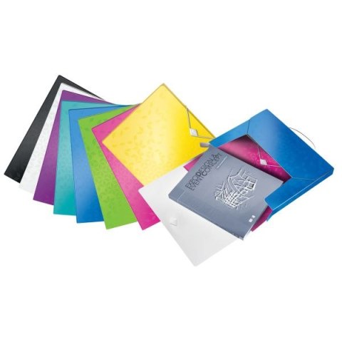 Teczka plastikowa na gumkę WOW A4 turkusowy Leitz (46290051) Teczka plastikowa na gumkę WOW A4 turkusowy Leitz (46290051)