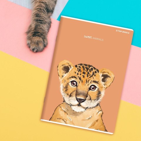 Zeszyt Top 2000 SWEET ANIMAL 400169466 A5 80k. 70g krata Zeszyt Top 2000 SWEET ANIMAL 400169466 A5 80k. 70g krata