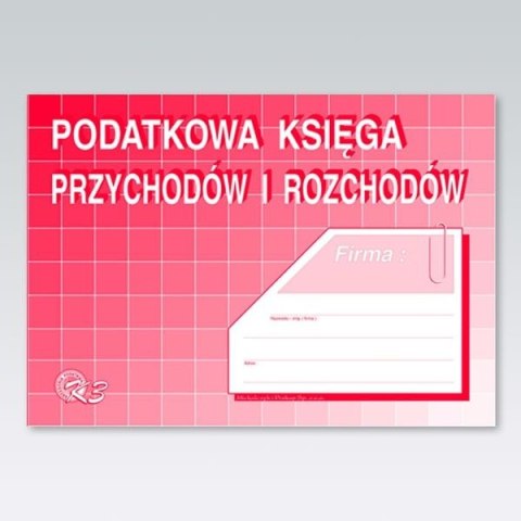 Druk offsetowy Podatkowa księga przychodów i rozchodów A5 32k. Michalczyk i Prokop (K-3u)