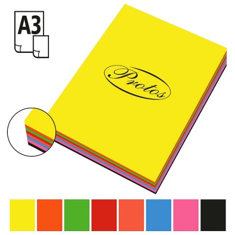 Wkład papierowy Protos kolor A3 200k. 80g Wkład papierowy Protos kolor A3 200k. 80g