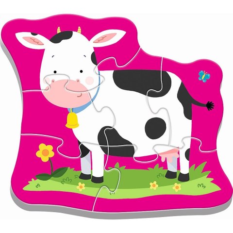 Puzzle Trefl baby classic zierzęta na wsi 3, 4, 5, 6 el. (36070) Puzzle Trefl baby classic zierzęta na wsi 3, 4, 5, 6 el. (36070)