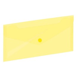 Teczka plastikowa na zatrzask DL żółty [mm:] 254x130 Grand (ZP042)
