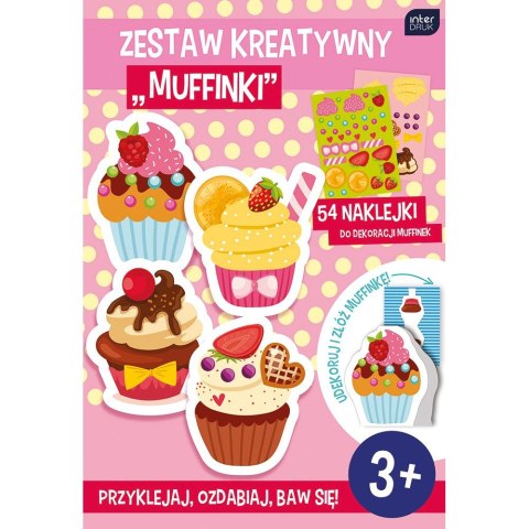 Zestaw plastyczny Interdruk Muffinki (ZESKREMUF)