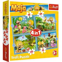 Puzzle Trefl Pszczółka Maja 4w1 el. (34356)