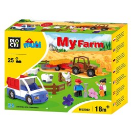 Klocki plastikowe Icom Mubi My Farm 29 elementy (MU2002)