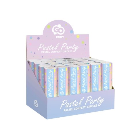 Konfetti Godan pastel party, kółeczka papierowe miks, 15 cm (JC-KPPP15) Konfetti Godan pastel party, kółeczka papierowe miks, 15 cm (JC-KPPP15)