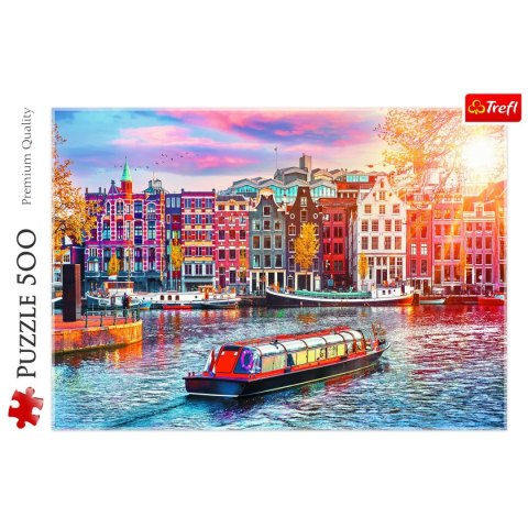Puzzle Trefl Amsterdam, Holandia 500 el. (37428) Puzzle Trefl Amsterdam, Holandia 500 el. (37428)