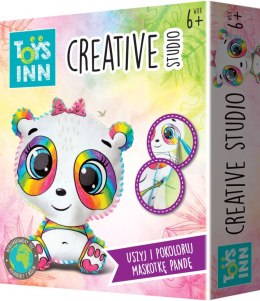 Zestaw kreatywny dla dzieci Pantera - szycie i kolorowanie Stnux (STN7892)