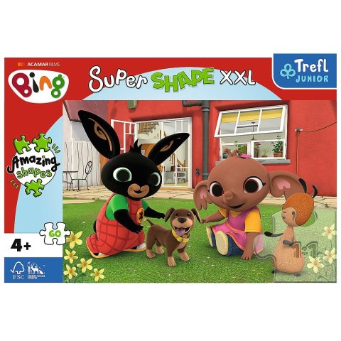 Puzzle Trefl Acamar Films Bing XXL Zabawa z pieskiem 60 el. (50013) Puzzle Trefl Acamar Films Bing XXL Zabawa z pieskiem 60 el. (50013)