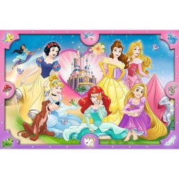 Puzzle Trefl Disney Princess XL Różowy świat księżniczek (50025)