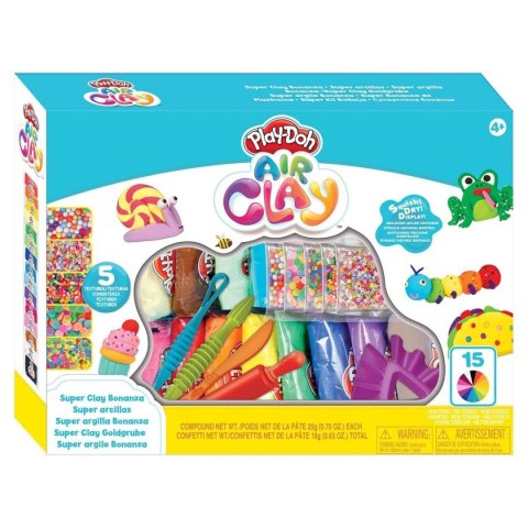 Masa plastyczna dla dzieci Air Clay Bonanza zestaw kreatywny mix Playdoh (09157)